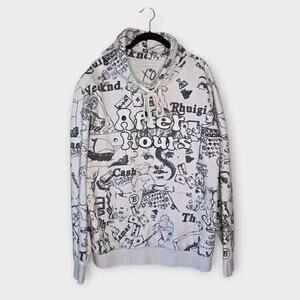 The Weeknd x Rhuigi Rhude After Hours Disguise Pullover Hoodie Men's Lg